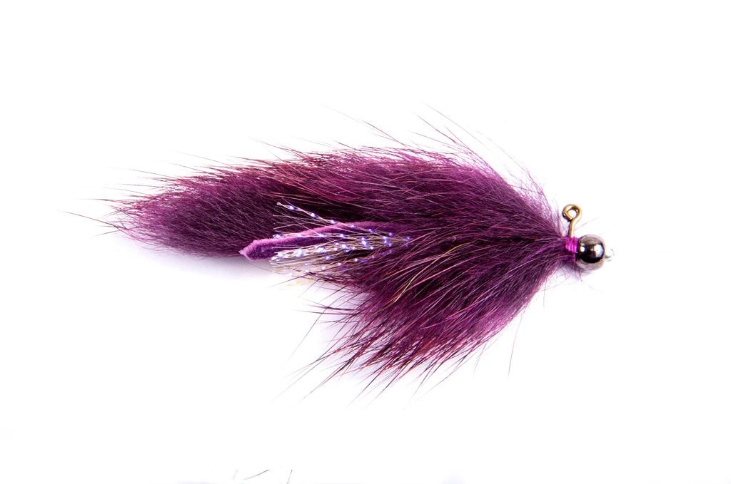 Balanced Purple Squirrel Leech By Fulling Mill 1 Balanced Purple Squirrel Leech By Fulling Mill
