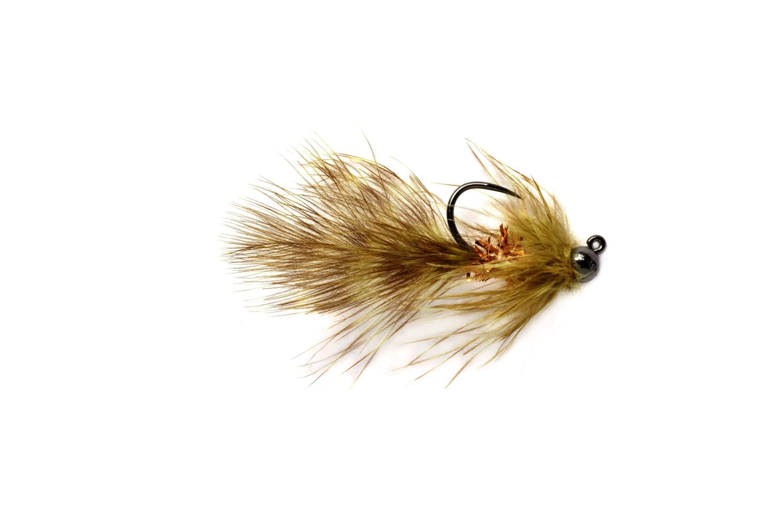 Jiggy Fry Streamer By Fulling Mill // #10 Tungsten Jig Barbless Hook 1 Jiggy Fry Streamer By Fulling Mill // #10 Tungsten Jig Barbless Hook