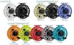 Tibor Signature Series Fly Reels -Fishing Shop Colors