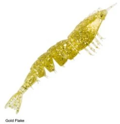 ZMan Unrigged EZ Shrimpz -Fishing Shop GoldFlake