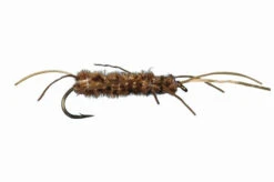 Pat's Rubber Leg Stonefly Nymph By Solitude -Fishing Shop N195T BWHITE