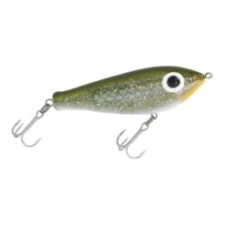 Paul Brown’s Fat Boy Suspending Twitchbait -Fishing Shop Paul Brown Fat Boy 18 Green Back Silver Glitter