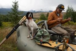 Fishpond Thunderhead Roll Top Duffel Bag -Fishing Shop Thunderhead rolltop boat morning