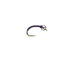 RIO's Tungsten Zebra Midge -Fishing Shop zebrapurple